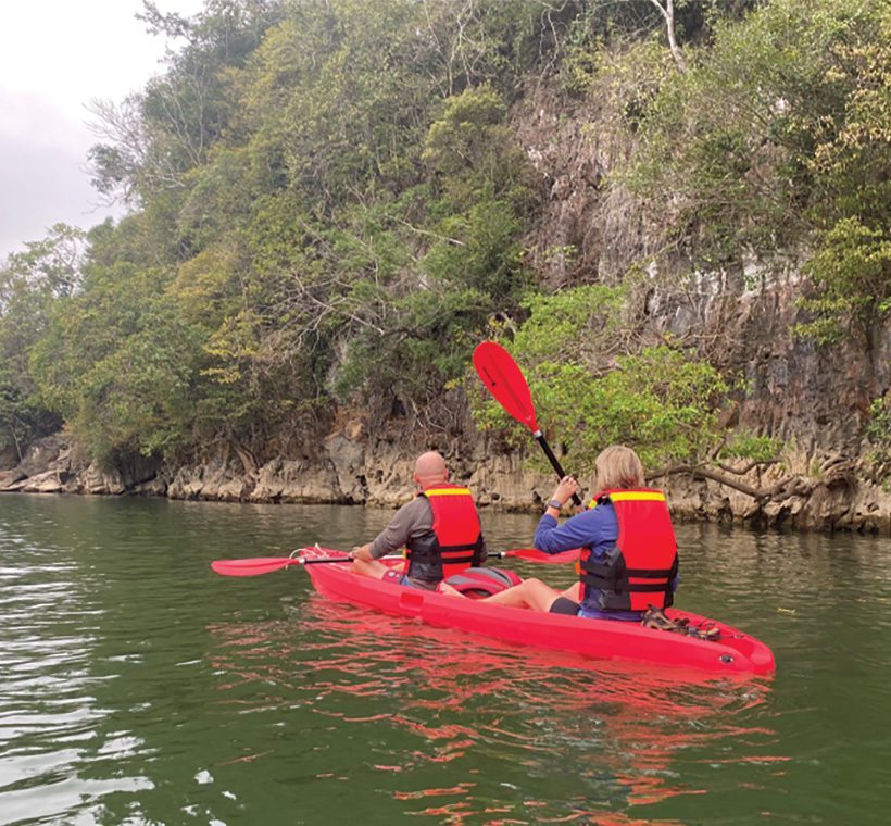 Camping, kayaking, trekking in Ba Be lake